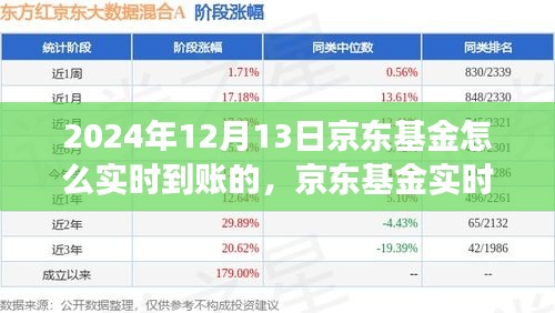 京東基金實時到賬功能深度評測，體驗與洞察，聚焦2024年12月13日體驗報告