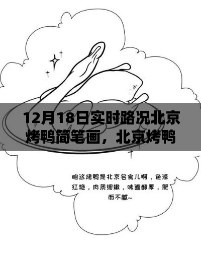 北京烤鴨簡筆畫與實時路況出行秘籍，輕松掌握出行信息