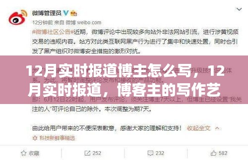 如何撰寫吸引人的12月實時報道博文，博客主的寫作藝術(shù)與技巧