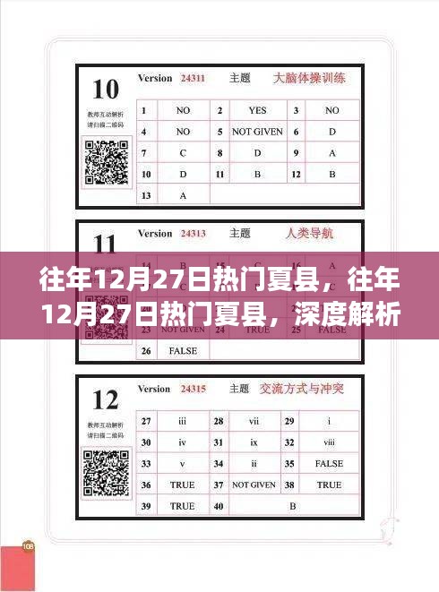深度解析與全方位體驗(yàn)，夏縣12月27日的熱鬧風(fēng)情