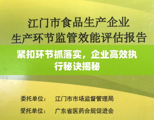 緊扣環(huán)節(jié)抓落實，企業(yè)高效執(zhí)行秘訣揭秘