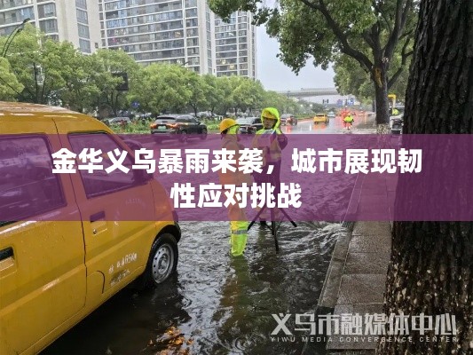金華義烏暴雨來襲，城市展現(xiàn)韌性應(yīng)對挑戰(zhàn)