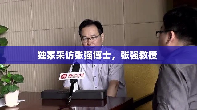獨(dú)家采訪張強(qiáng)博士，張強(qiáng)教授 