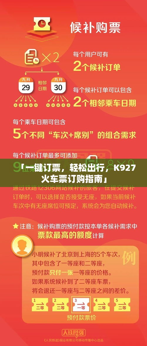「一鍵訂票，輕松出行，K927火車票訂購(gòu)指南」