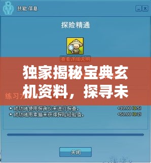 獨(dú)家揭秘寶典玄機(jī)資料，探尋未知奧秘的關(guān)鍵所在