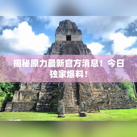 揭秘原力最新官方消息！今日獨(dú)家爆料！