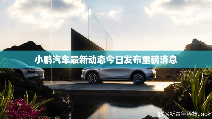 小鵬汽車最新動(dòng)態(tài)今日發(fā)布重磅消息