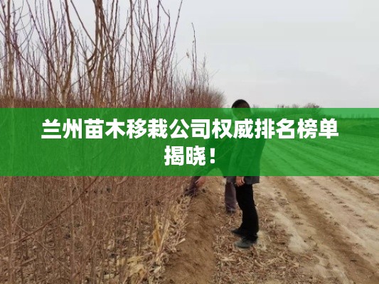 蘭州苗木移栽公司權(quán)威排名榜單揭曉！