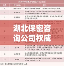 湖北保密咨詢公司權(quán)威排名榜單揭曉！