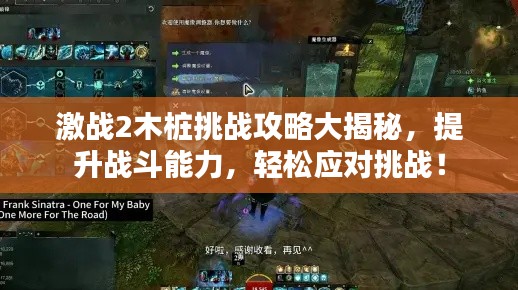 激戰(zhàn)2木樁挑戰(zhàn)攻略大揭秘，提升戰(zhàn)斗能力，輕松應(yīng)對(duì)挑戰(zhàn)！