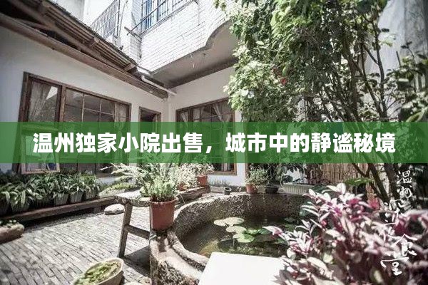 溫州獨家小院出售，城市中的靜謐秘境