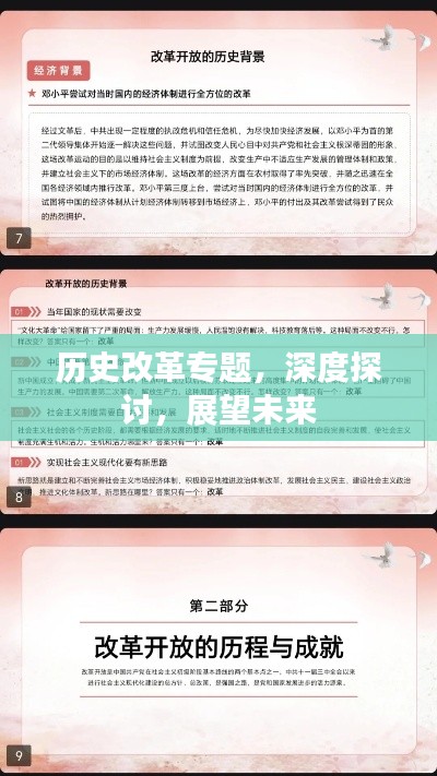 歷史改革專題，深度探討，展望未來(lái)