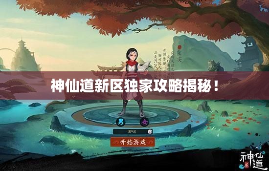 神仙道新區(qū)獨(dú)家攻略揭秘！