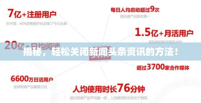 揭秘，輕松關(guān)閉新聞?lì)^條資訊的方法！