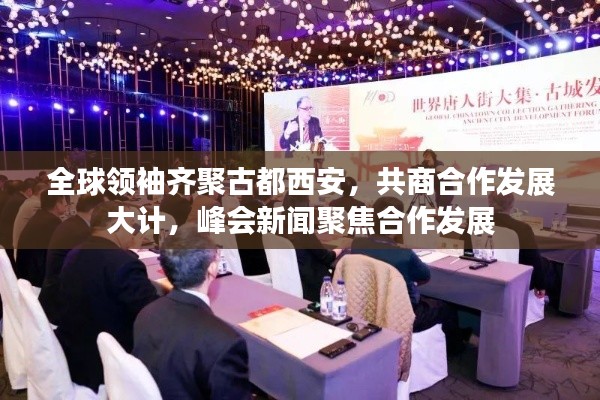 全球領(lǐng)袖齊聚古都西安，共商合作發(fā)展大計(jì)，峰會(huì)新聞聚焦合作發(fā)展
