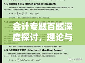 會(huì)計(jì)專題百題深度探討，理論與實(shí)踐應(yīng)用解析
