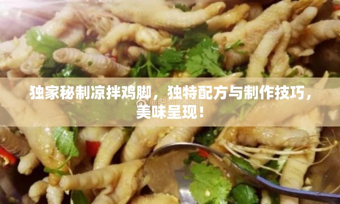 獨家秘制涼拌雞腳，獨特配方與制作技巧，美味呈現(xiàn)！
